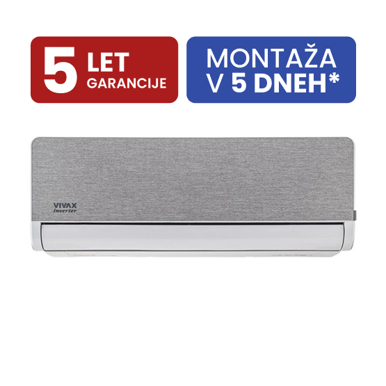 VIVAX COOL klima ACP-12CH35AEHI+ R32 SILVER SET z MONTAŽO