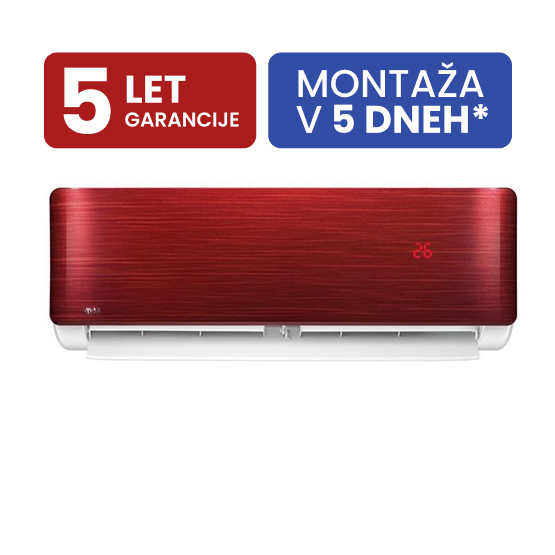 VIVAX COOL klima ACP-12CH35AERI+ R32 RED SET z MONTAŽO