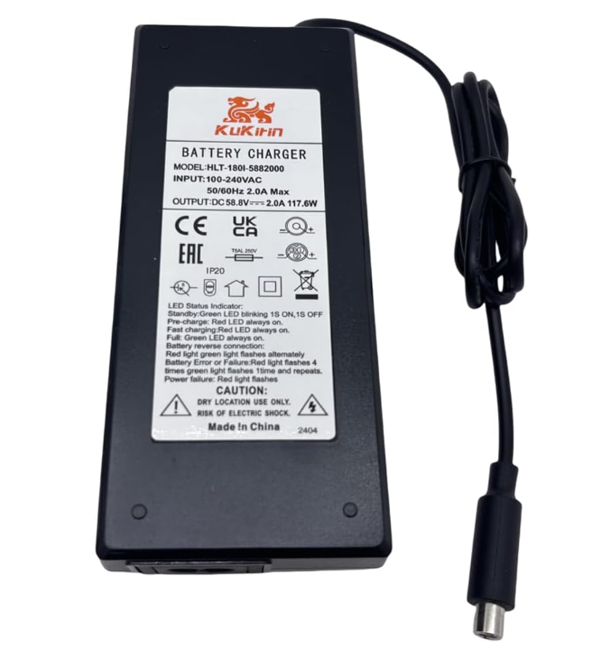 Polnilec za električni skiro Kukirin G3 Pro - različica B
