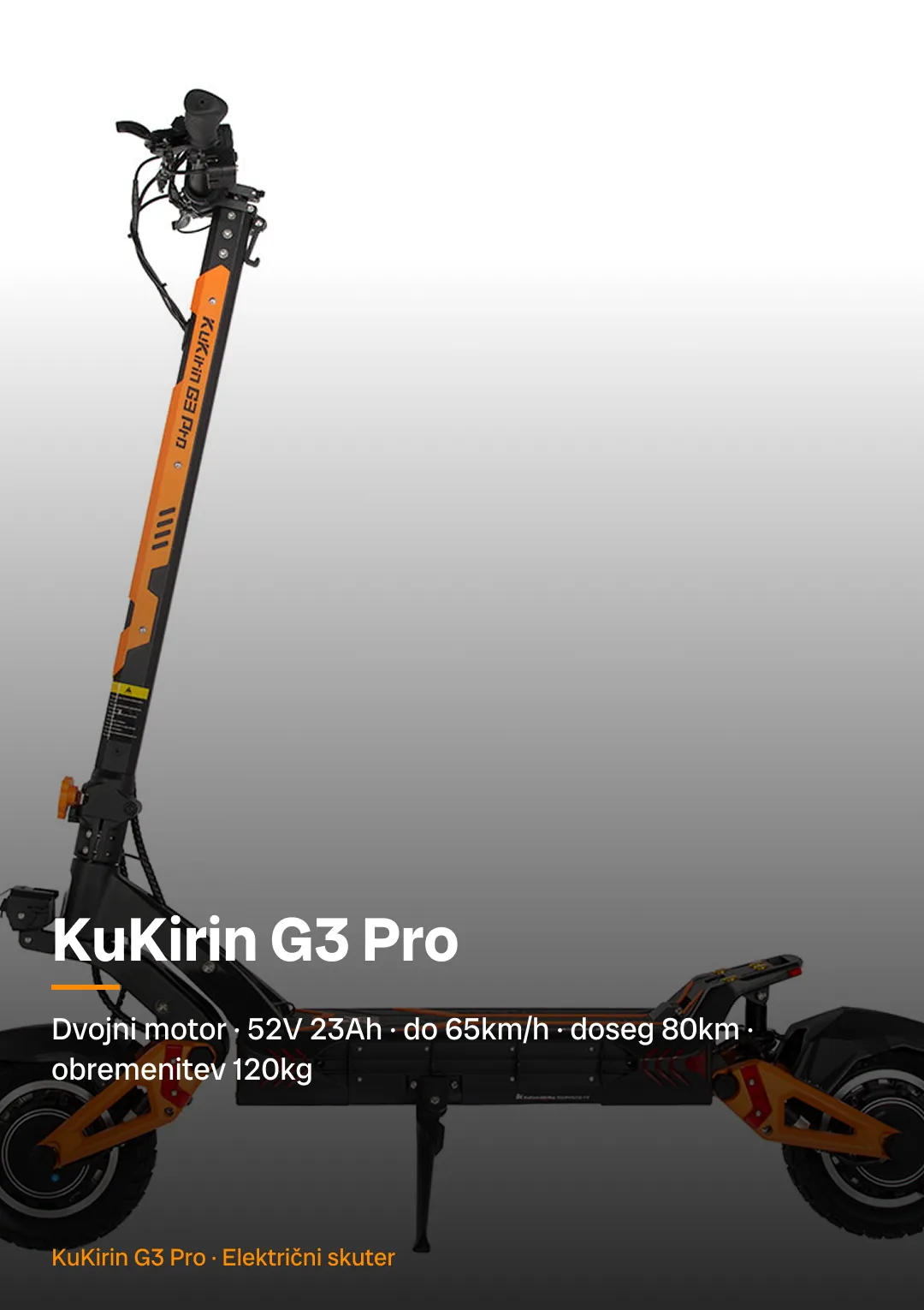 Slide 1 – KuKirin G3 Pro