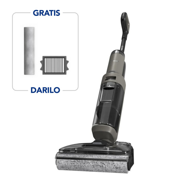 Tineco FLOOR ONE i6 Stretch Plus, sesalnik in čistilec, FlashDry™ sušenje, siv