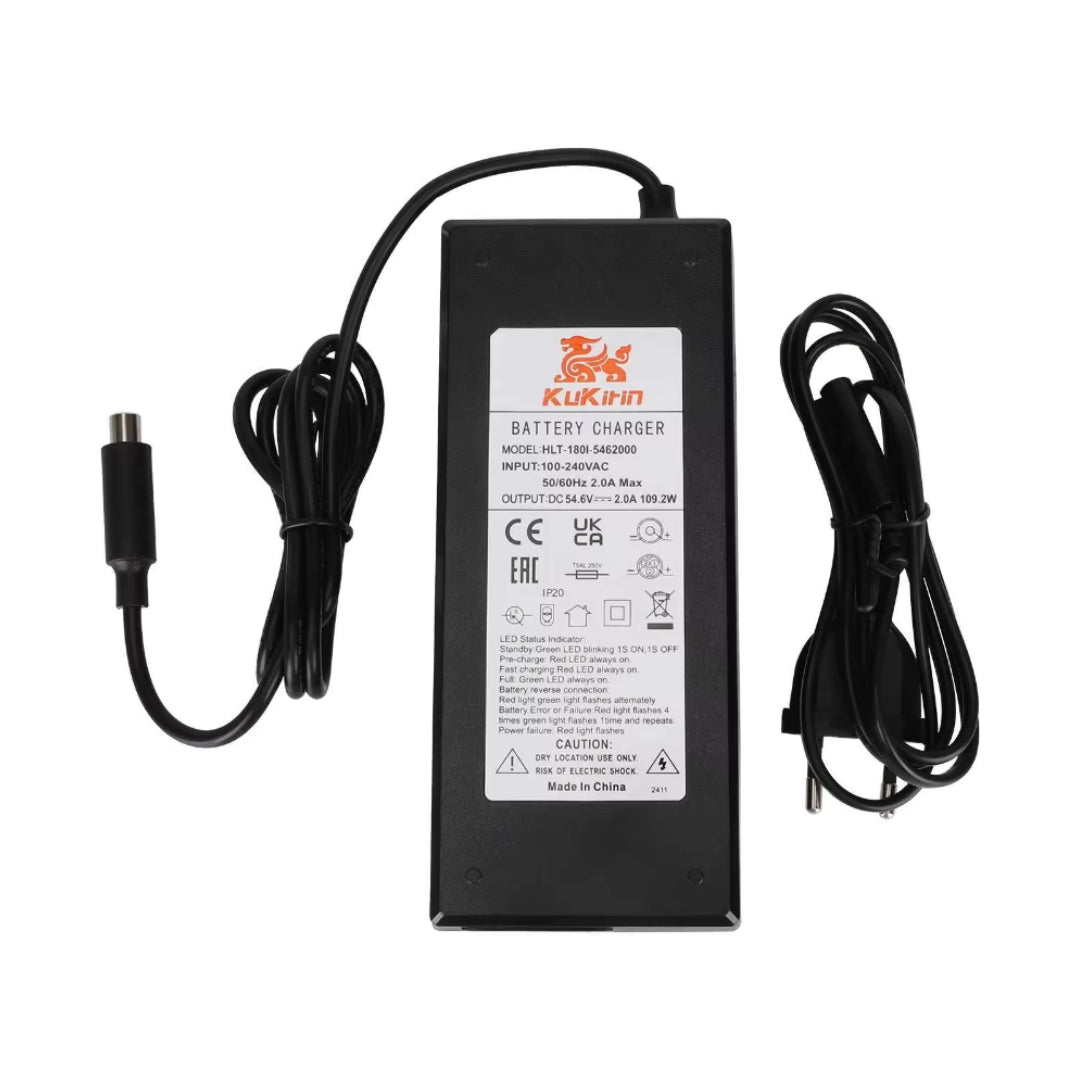 Originalni punjač 54,6 V / 2 A za električni romobil KuKirin G2 Pro