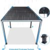 pergola integrated water drainage 2